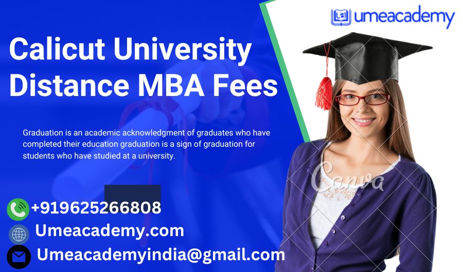 Calicut University Distance Mba Fees